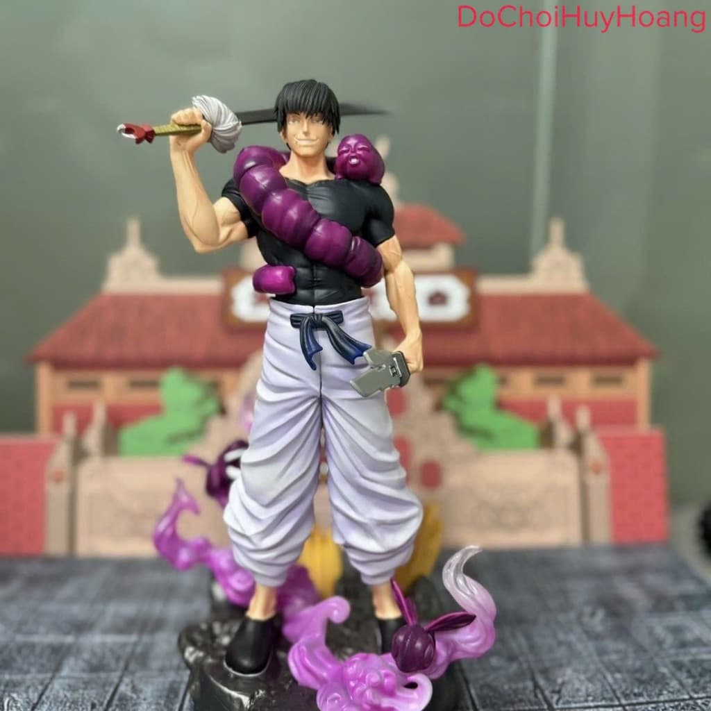 Mô hình tượng nhân vật Toji Fushiguro có đế chú thuật hồi chiến 31cm