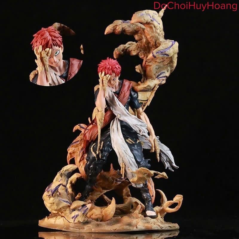 Mô hình tượng nhân vật Gaara Vĩ thú Naruto 29cm