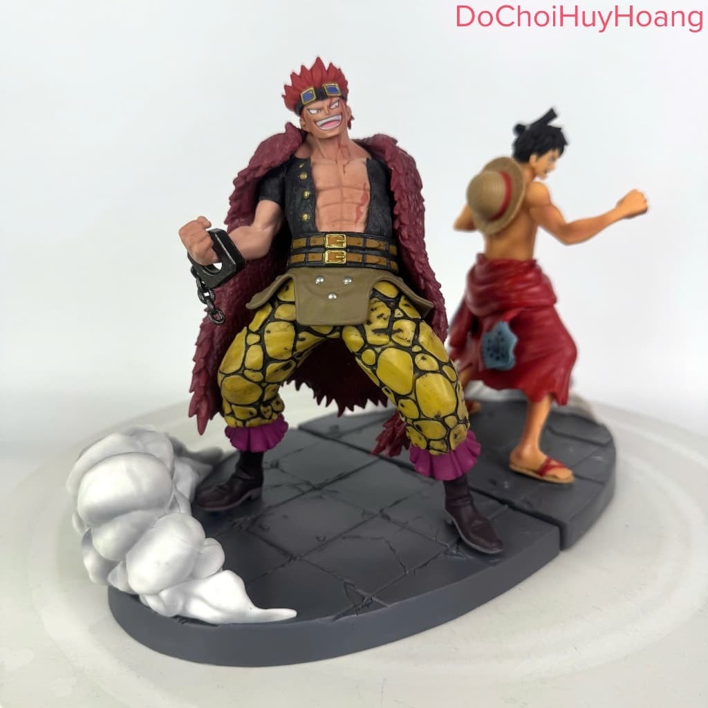 Mô hình tượng nhân vật Luffy và Kid tân tinh 17-18cm