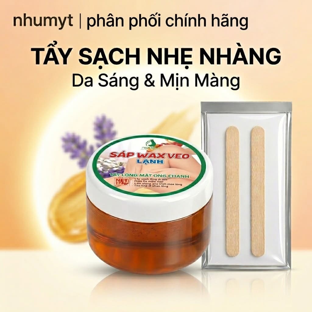 WAX LÔNG VEO Tẩy sạch MỌI VÙNG Lông + TẶNG kèm giấy wax và que gạt ( Kem tẩy lông, Triệt lông Vĩnh viễn)