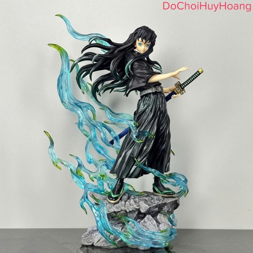 Mô hình tượng nhân vật Kimetsu no Yaiba Hà Trụ Tokitou Muichirou 26cm