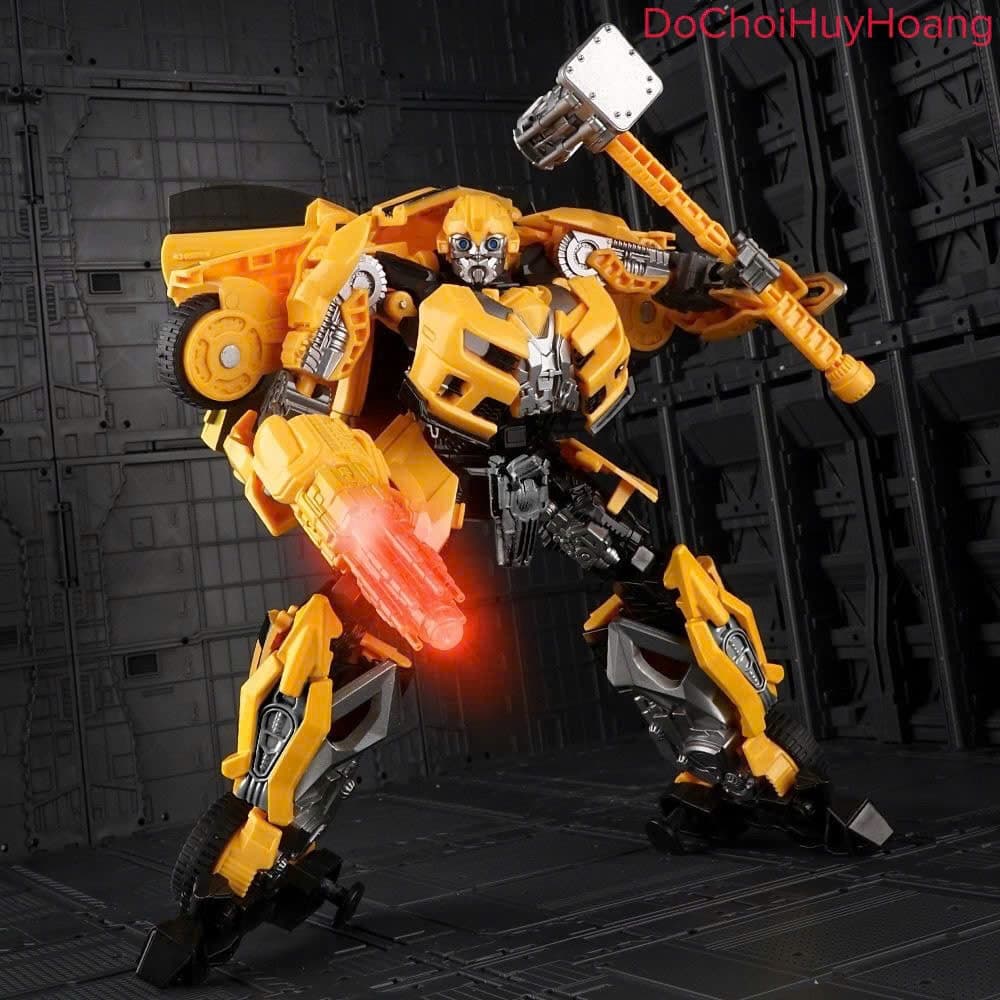 Mô hình robot Bumblebee biến đổi thành xe oto 21cm JK14