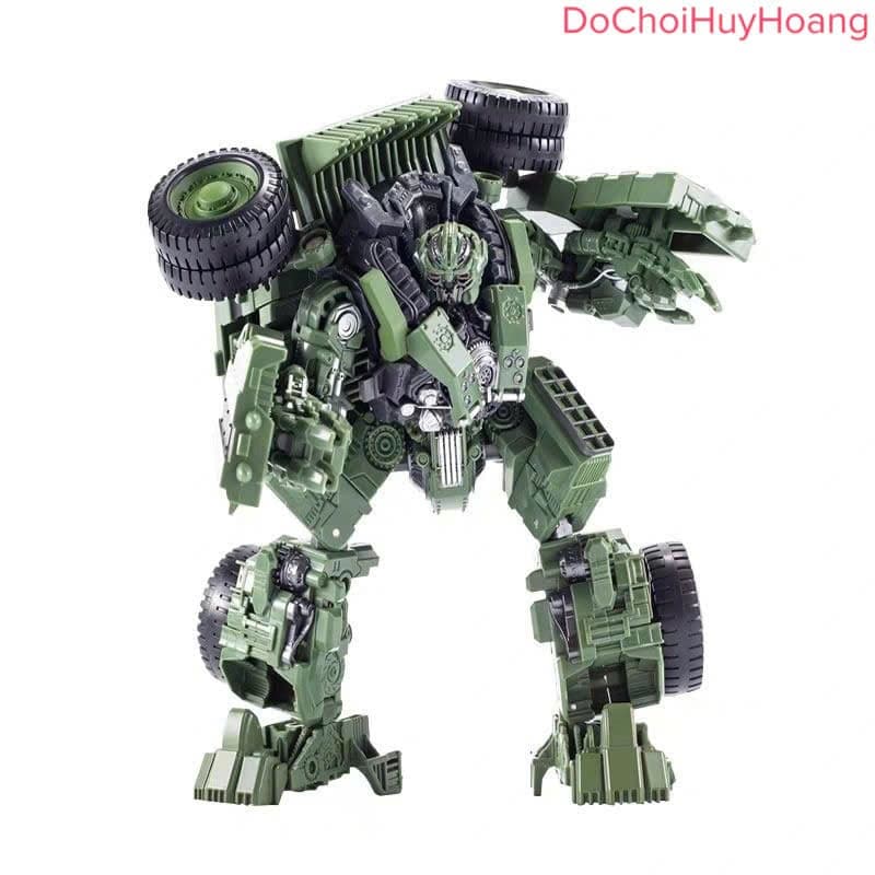 Mô hình robot Long Haul biến đổi thành xe oto ben 16cm YS08
