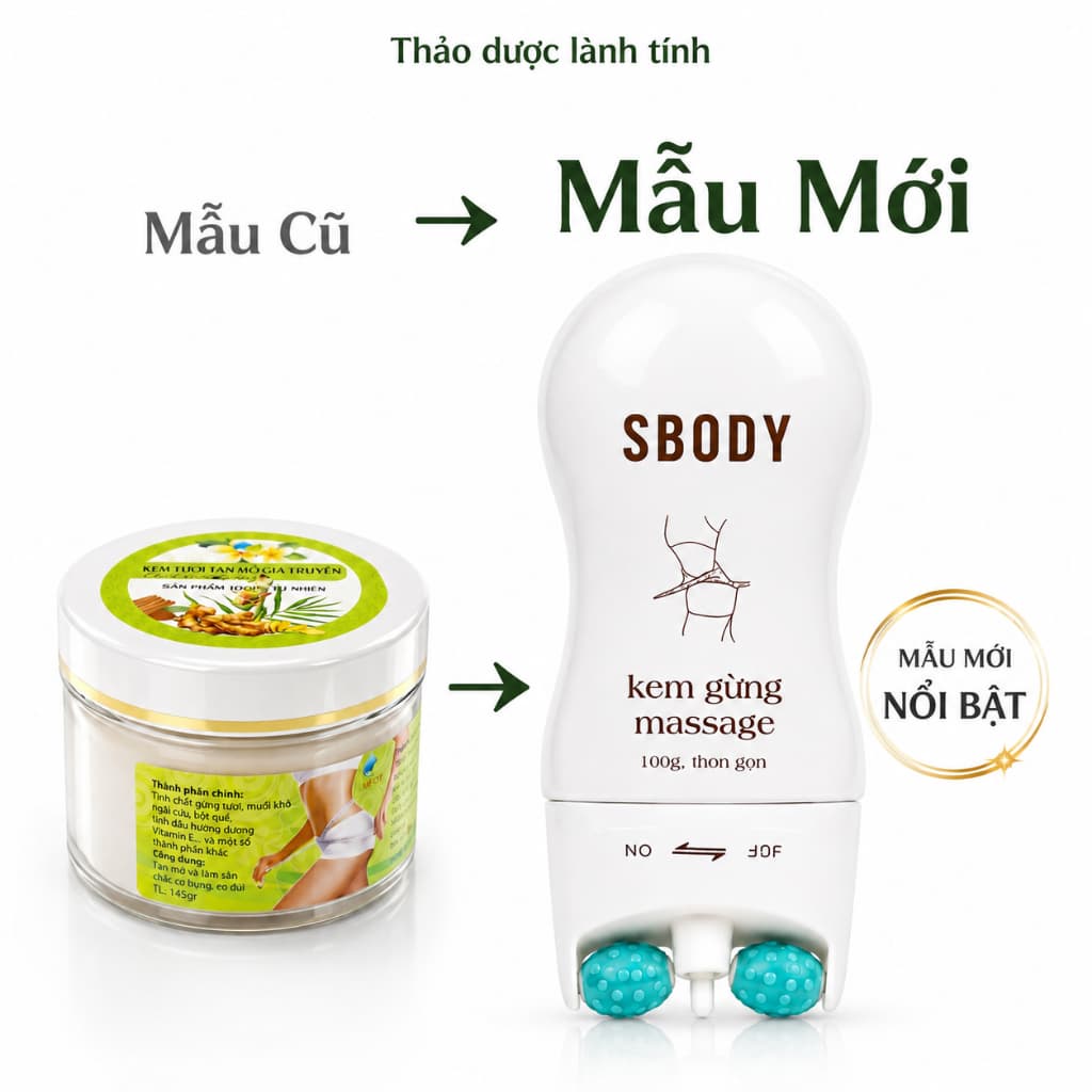 ( TẶNG MÀNG QUẤN ) KEM TAN MỠ Gừng - Kem massage Tan mỡ hiệu quả vượt trội (Chính Hãng),Kem tAN MỠ Chiết xuất Gừng Ớt