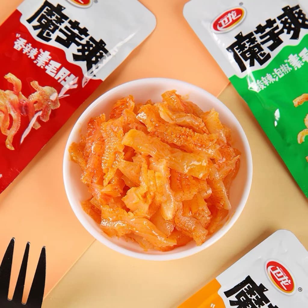 Combo 10 Gói Khoai Nưa Weilong Cay Giòn Gói Nhỏ 16gr