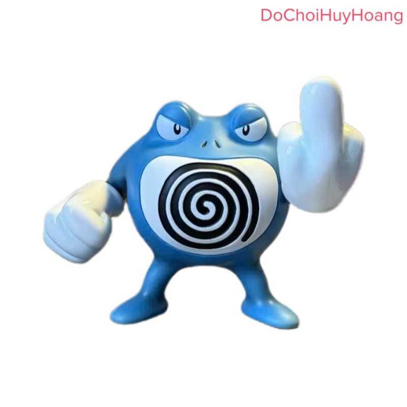 Mô Hình tượng nhân vật Poliwhirl Poliwrath 7cm