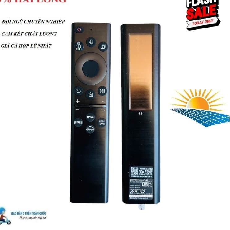 Điều khiển thay thế tương thích cho tv GIỌNG NÓI Samsung NĂNG LƯỢNG MẶT TRỜI Qled